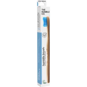 The Humble Co. Bamboo Toothbrush Adult Medium Blue