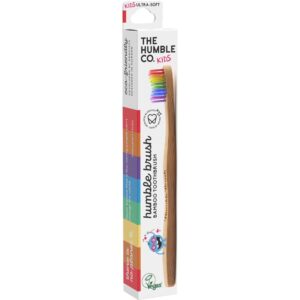 The Humble Co. Kids Proud Edition Bamboo Toothbrush Ultra-soft