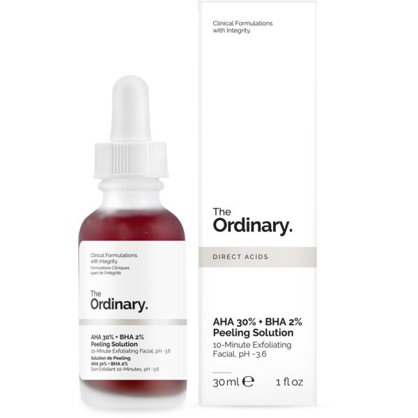 The Ordinary Direct Acids AHA 30% + BHA 2% Peeling Solution 30 ml