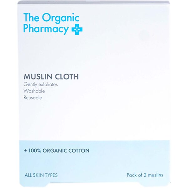 The Organic Pharmacy Organic Muslin Cloth 2 stk