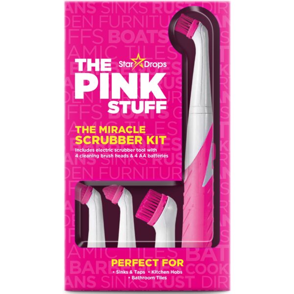 The Pink Stuff Sonic Scrubber Kit