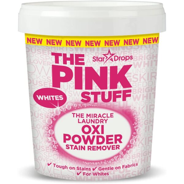 The Pink Stuff The Miracle Laundry Oxi Powder Stain Remover Whites 100