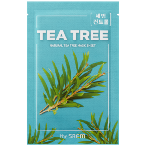 The Saem Natural Tea Tree Mask Sheet Mascarilla Árbol de Té 21 ml