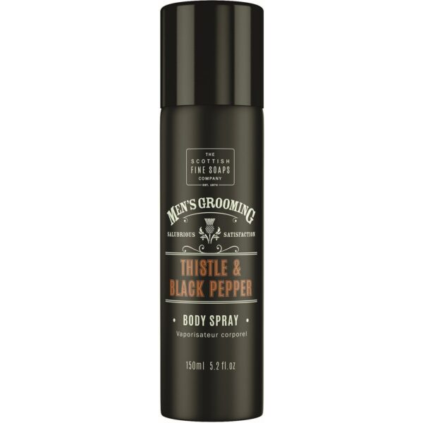 The Scottish Fine Soaps Thistle & Black Pepper Body Spray  150 ml