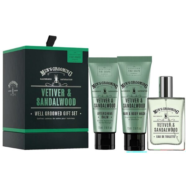 The Scottish Fine Soaps Well Groomed Gift Set