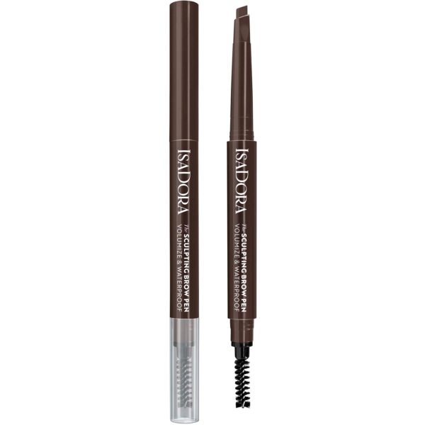 IsaDora Brow Pen Volumize & Waterproof 02 Dark Brown