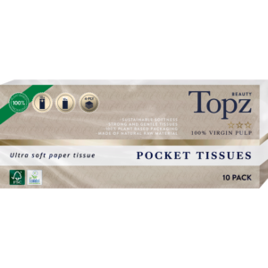 Topz Premium Pocket Tissues 10x10-pack