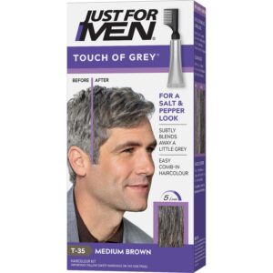 Just For Men Touch Of Grey Medium Brown- Grey