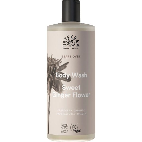 Urtekram Start Over Sweet Ginger Flower Body Wash 500 ml