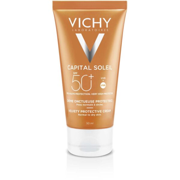 VICHY Capital Soleil Velvety Protective Cream SPF50+ 50 ml