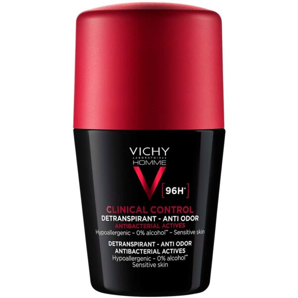 VICHY Homme Clinical Control 96hr Roll-on Antiperspirant 50 ml 50 ml