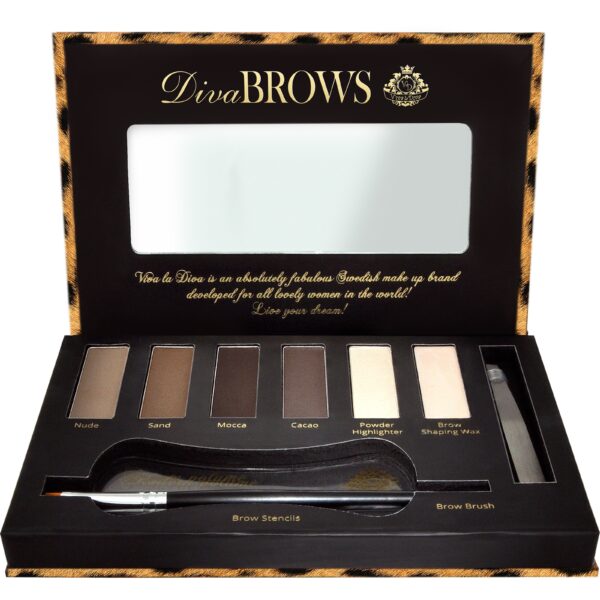 Viva la Diva Diva Brows Eyebrow Palette Brows Eyebrow Palette