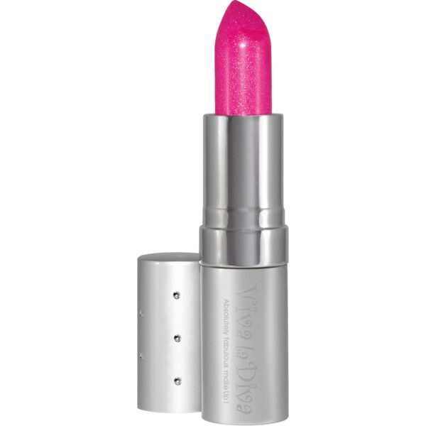 Viva la Diva Lipstick 75 Really Pink Shimmer-Glitter Finish Hot Pink 5