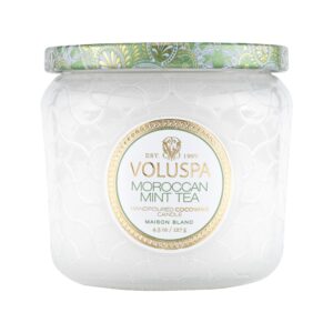 Voluspa Moroccan Mint Tea Maison Blanc Petite Jar 40h