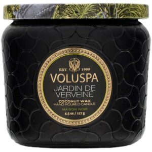 Voluspa Jardin De Verveine Maison Noir Petite Jar Candle 35h 127 g