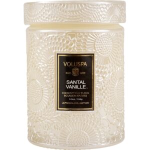 Voluspa Santal Vanille Mini Glass Jar