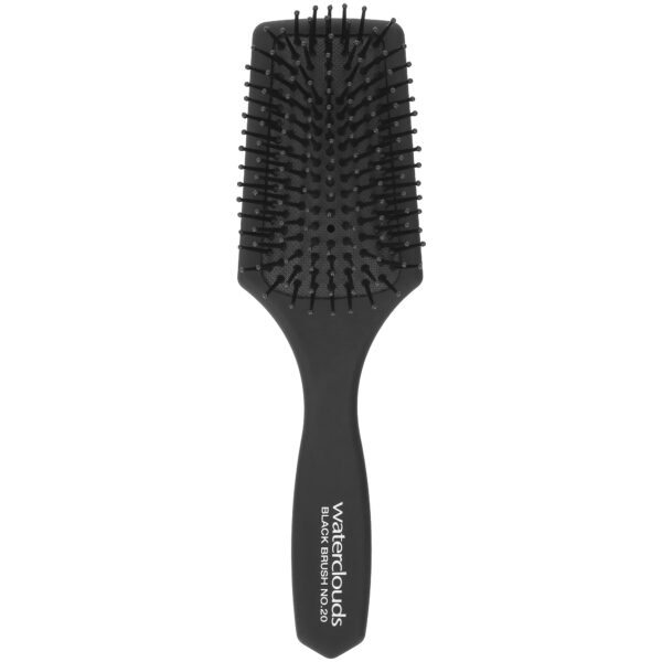 Waterclouds Black Brush 20 Mini Paddle Brush