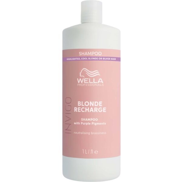 Wella Professionals Invigo Blonde Recharge Cool Blonde Shampoo 1000 ml