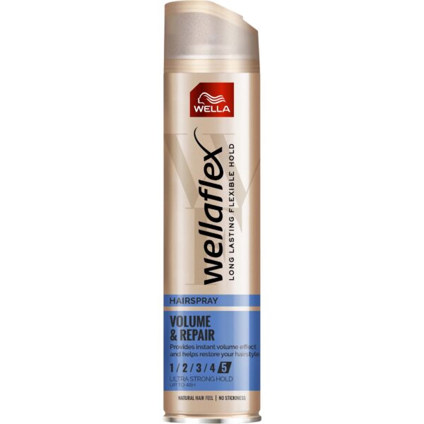 Wella Styling WellaFlex Hairspray Volume & Repair Ultra/Strong 250 g