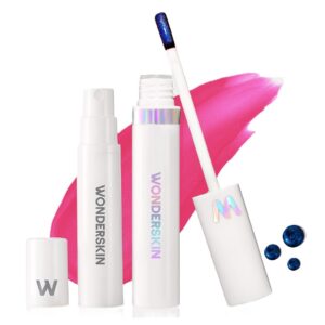 Wonderskin Wonder Blading Lip Stain Masque Neon Rose