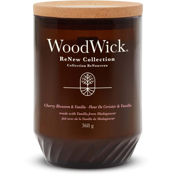 WoodWick Cherry Blossom & Vanilla Renew Candle Large