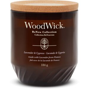 WoodWick Lavender & Cypress Renew Candle Medium