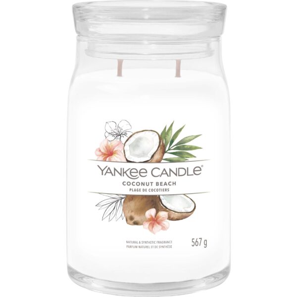 Yankee Candle Coconut Beach Signature Jar Large