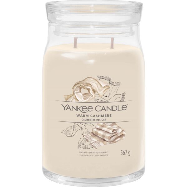 Yankee Candle Warm Cashmere Signature Jar Large