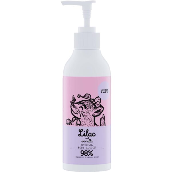 YOPE Botanical Body Lotion Lilac and Vanilla 300 ml