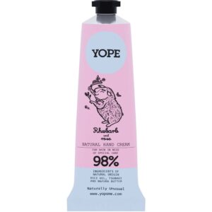 YOPE Botanical Hand Cream Rhubarb and Rose 50 ml