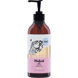 YOPE Botanical Shower Gel Rhubarb and Rose 400 ml