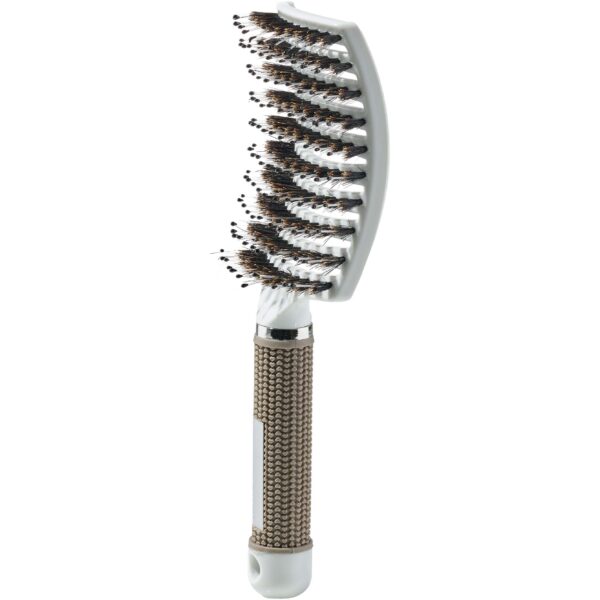 Yuaia Haircare Curved Paddle Brush White