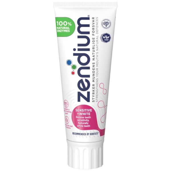 Zendium Sensitive + White Toothpaste 75 ml