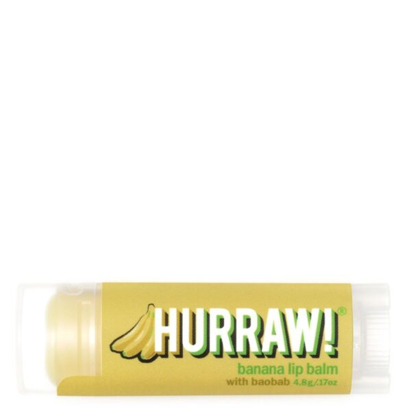 Hurraw! Banana Lip Balm With Baobab 4