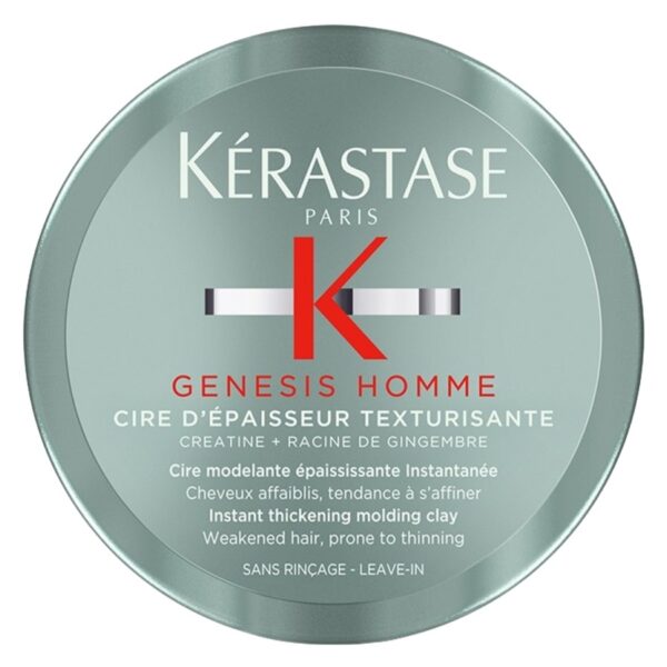 Kérastase Genesis Homme Cire d&apos;épaisseur Texturisante 75ml