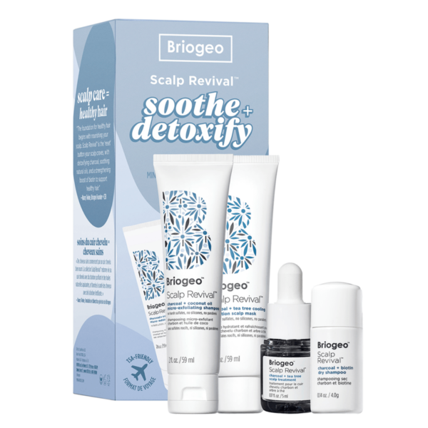 Briogeo Scalp Revival™ Soothe + Detoxify Hair Care Minis