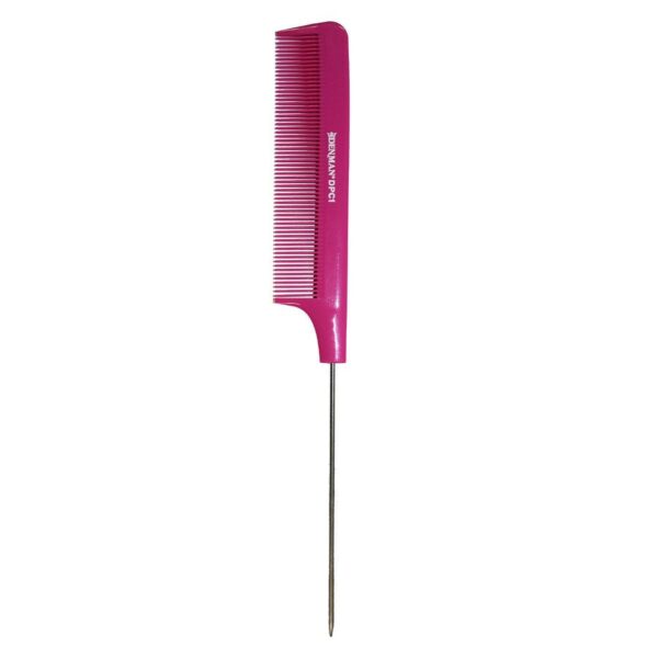 Denman DPC1 Pin Tail Comb Pink