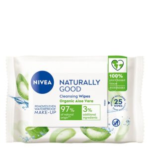 NIVEA Naturally Good Cleansing Wipes 25pcs