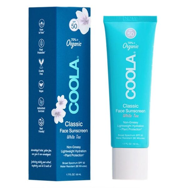 COOLA Classic Face SPF50 White Tea 50ml