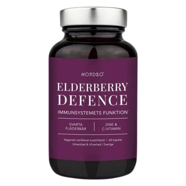 NORDBO Elderberry Defence 60pcs