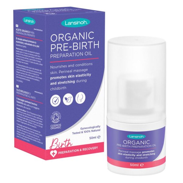 Lansinoh Organic Pre-Birth Preparation Oil 50ml