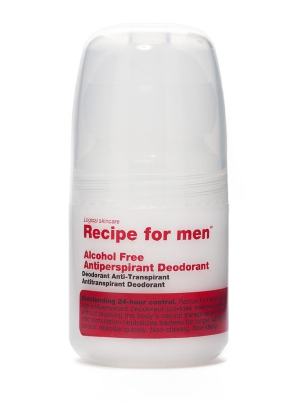 Recipe For Men Alcohol Free Antiperspirant Deodorant 60ml