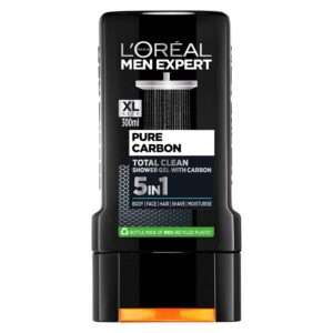 L&apos;Oréal Paris Men Expert Pure Carbon Total Clean Shower Gel 300ml