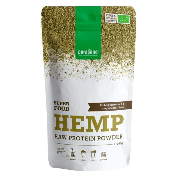 Purasana Hemp Protein Powder Organic 200g