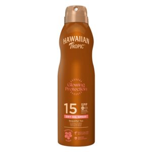 Hawaiian Tropic Protective Dry Oil Continuous Spray SPF15 177ml