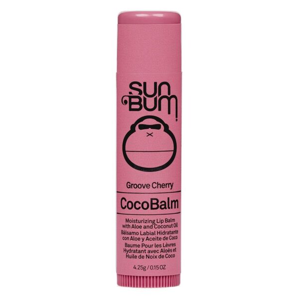 Sun Bum Coco Lip Balm Groove Cherry 4