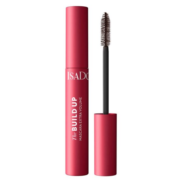 Isadora Build Up Mascara Extra Volume 02 Dark Brown 10ml