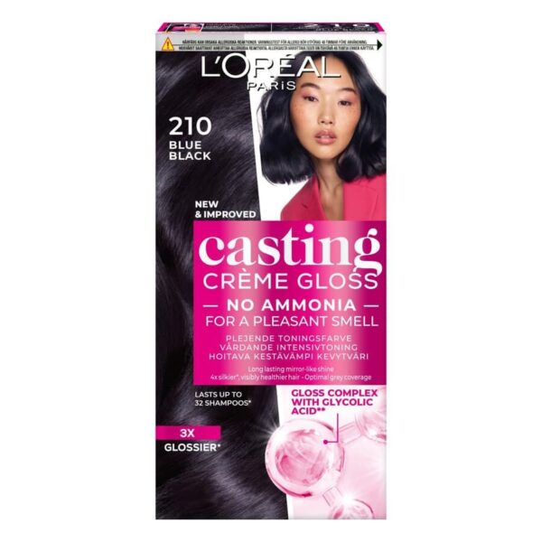 L&apos;Oréal Paris Casting Crème Gloss 210 Blue Black