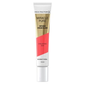 Max Factor Miracle Pure Cream Blush 02 Sunlit Coral 15ml