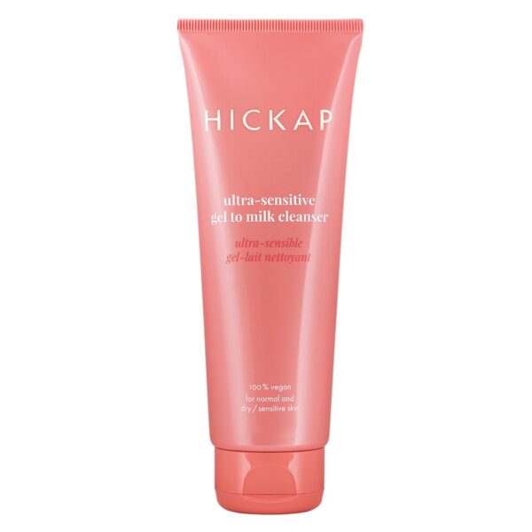 Hickap Ultra-Sensitive Gel to Milk Cleanser 125ml